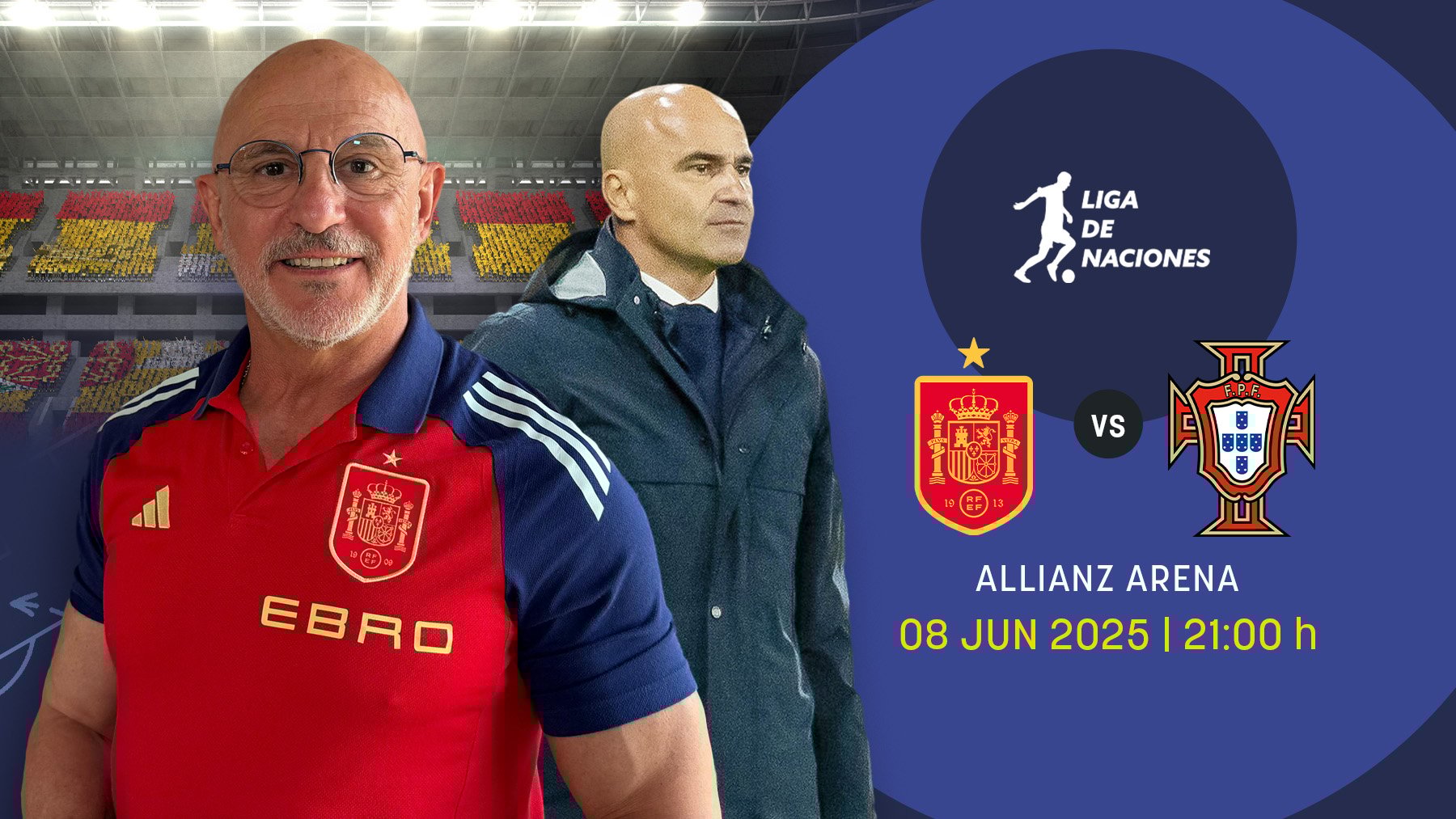 De la Fuente y Roberto Martínez.