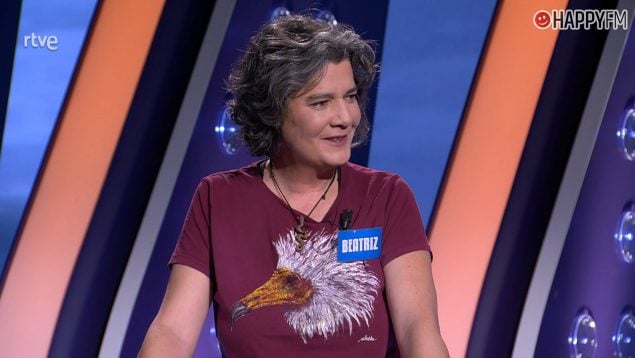 Beatriz Pérez en Saber y ganar. (RTVE)