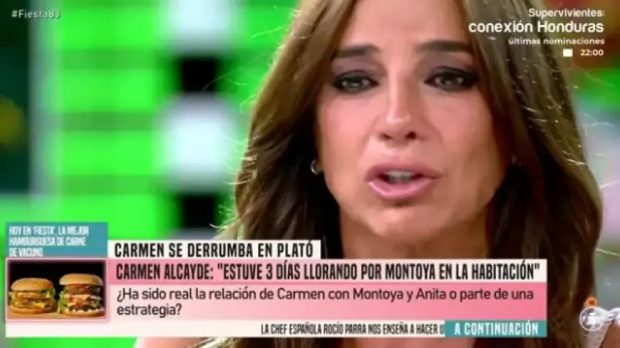 Carmen Alcayde en Fiesta. (Mediaset)