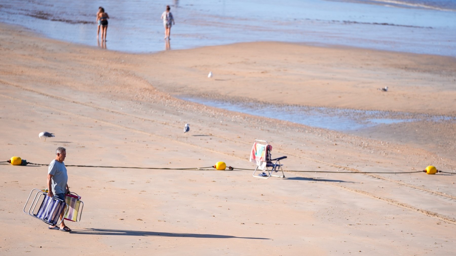 Playa de Cádiz. (Europa Press)
