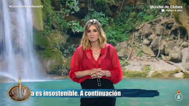 Sandra Barneda en 'Supervivientes 2025'. (Mediaset)