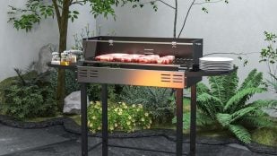 Barbacoa de carbón Outsunny