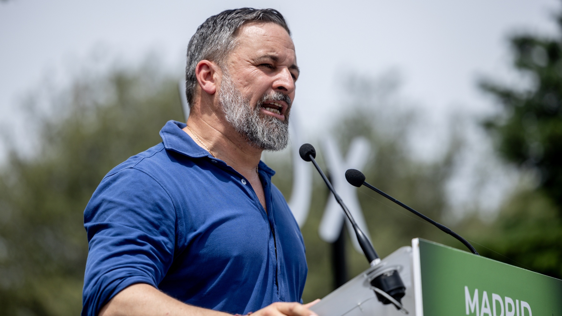 El presidente de Vox, Santiago Abascal. (EP)