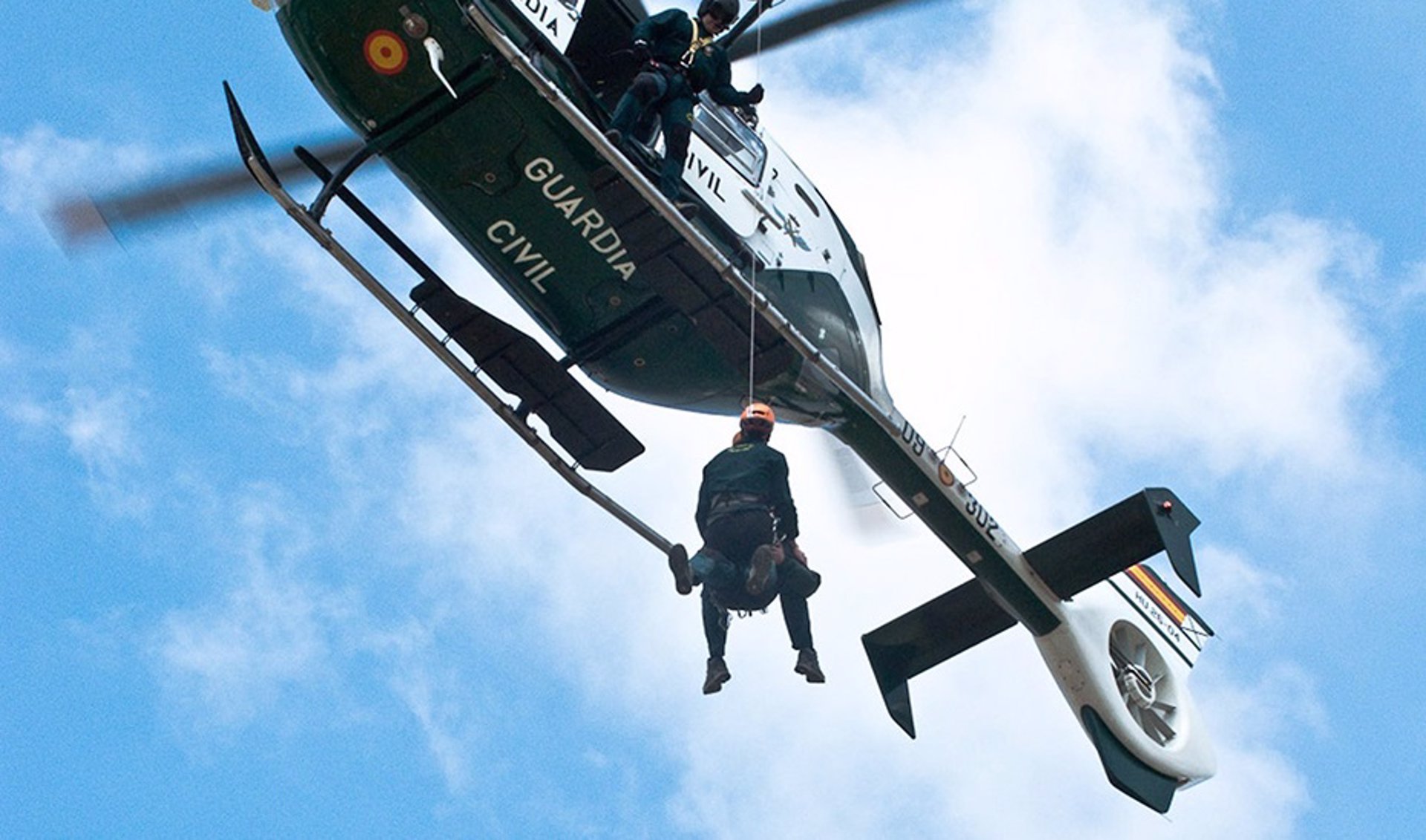 Rescate de la Guardia Civil.