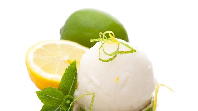 Helado casero