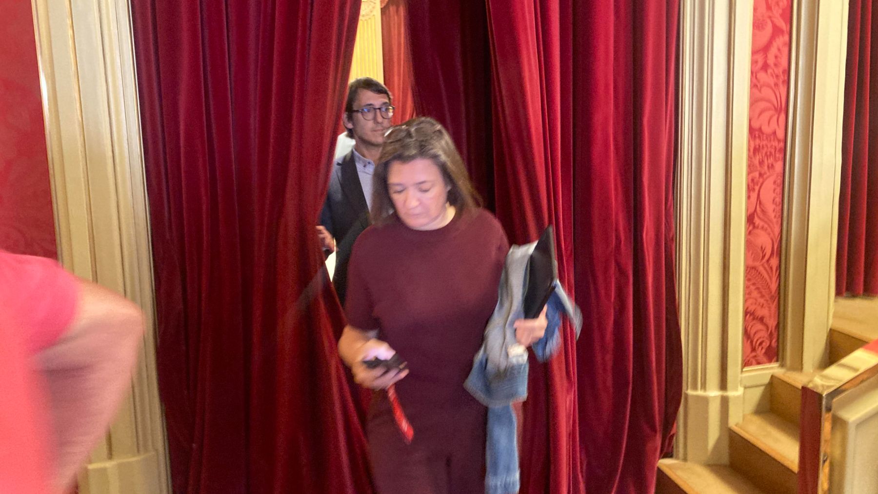 Mercedes Garrido ante Iago Negueruela.