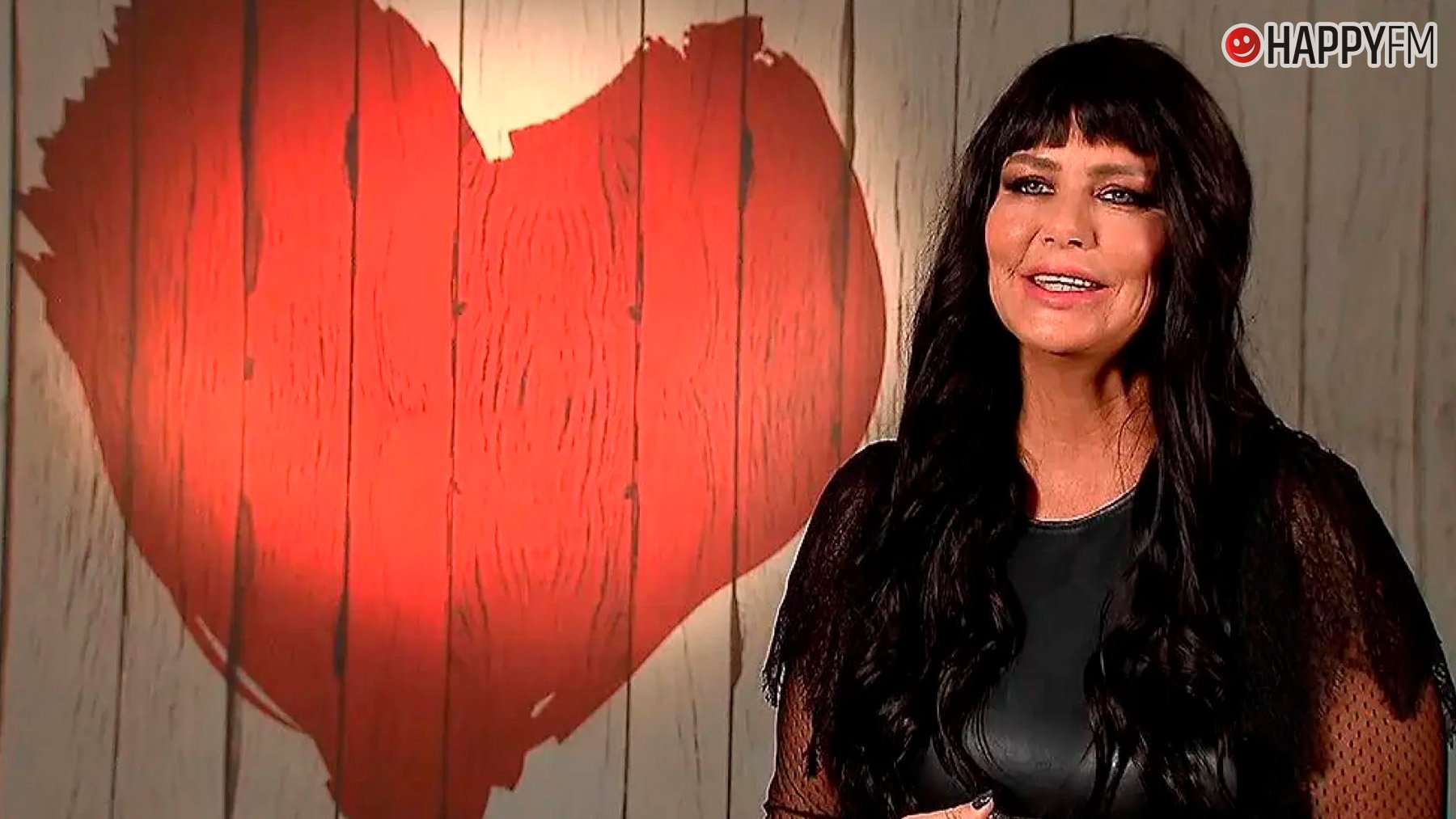 Loli Sánchez, durante su participación en First Dates. (Mediaset)