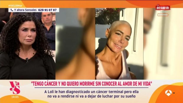 Loli Sánchez en Y ahora Sonsoles. (Atresmedia)