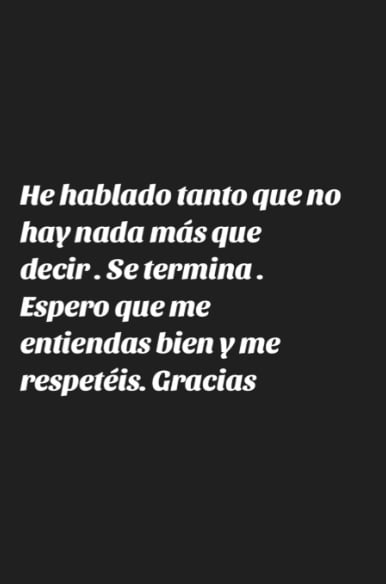 Mensaje de Loli Sánchez en TikTok.