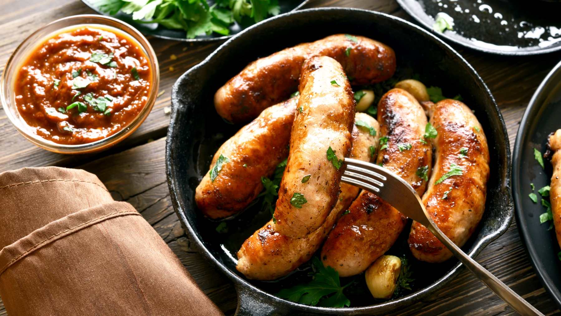 Receta de salchichas con chucrut.