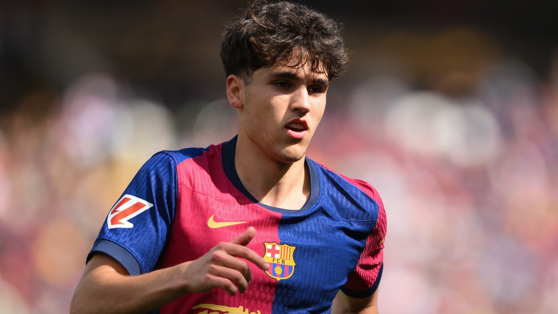 Cubarsí con el Barcelona. (Getty)