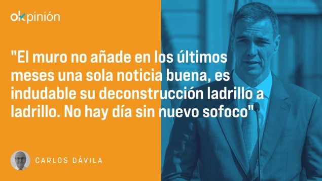 Muro, Pedro Sánchez