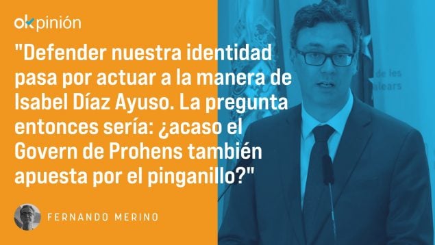 ¿Acaso apuesta el Govern de Prohens por el pinganillo?