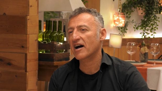Mario en First Dates. (Mediaset)
