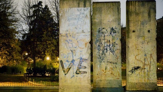 Muro de Berlín en Madrid