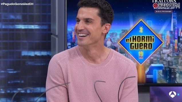 Álex González en El Hormiguero. (Atresmedia)