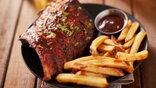 Costillas bbq
