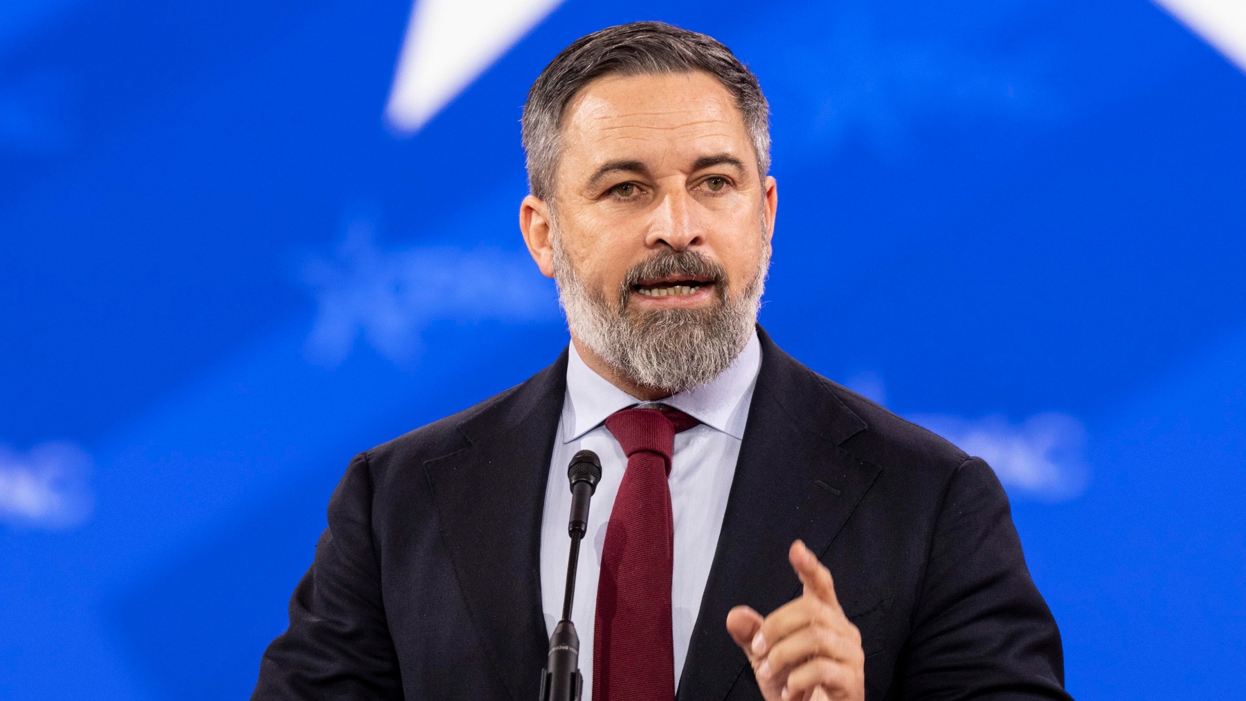 El presidente de Vox, Santiago Abascal. (EP) (2)