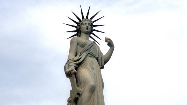 Estatua de la Libertad madrileña