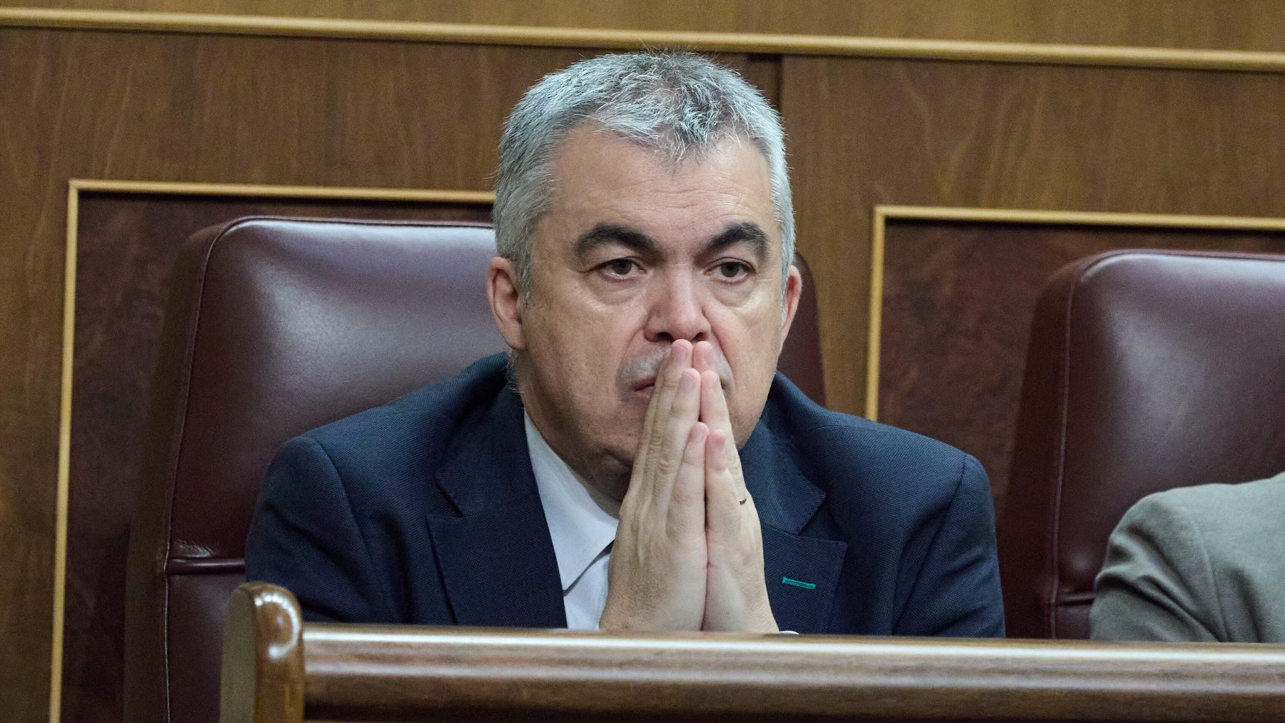 Santos Cerdán, este jueves en el Congreso. (EP)