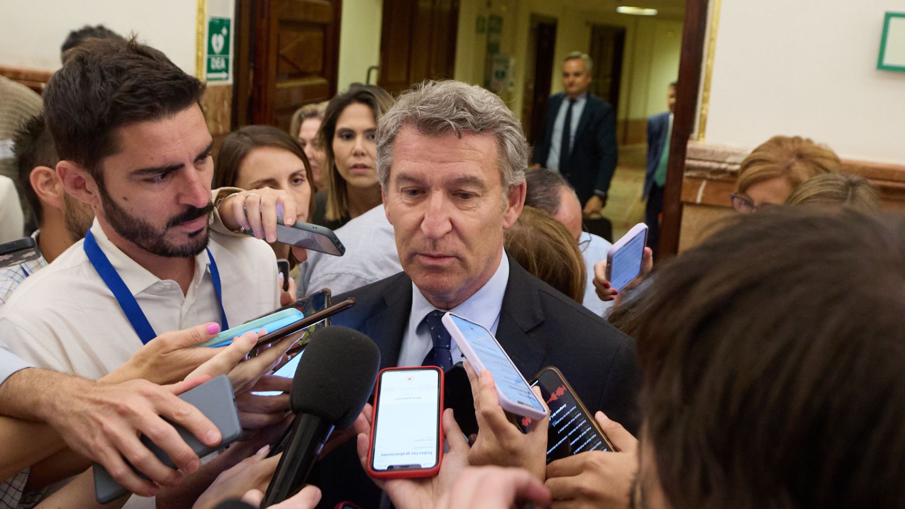 El presidente del PP, Alberto Núñez Feijóo. (EP)