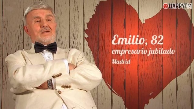Emilio, participante de First Dates. (Mediaset)
