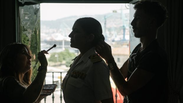 Rodaje de ' Marusía. Vientos de Honor'.