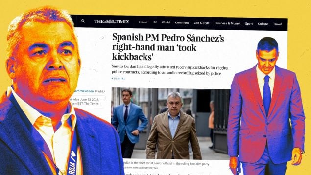 The Times, Santos Cerdán, PSOE
