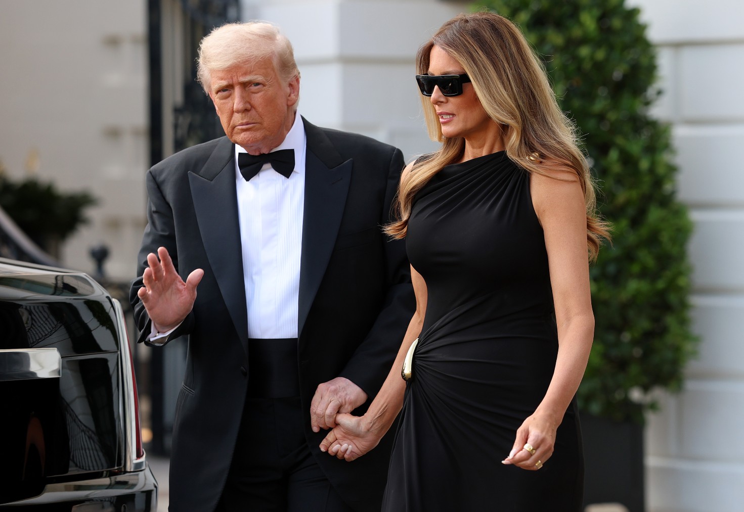 El presidente de Estados Unidos, Donald Trump en el Kennedy Center, 11 de junio. (Getty).
