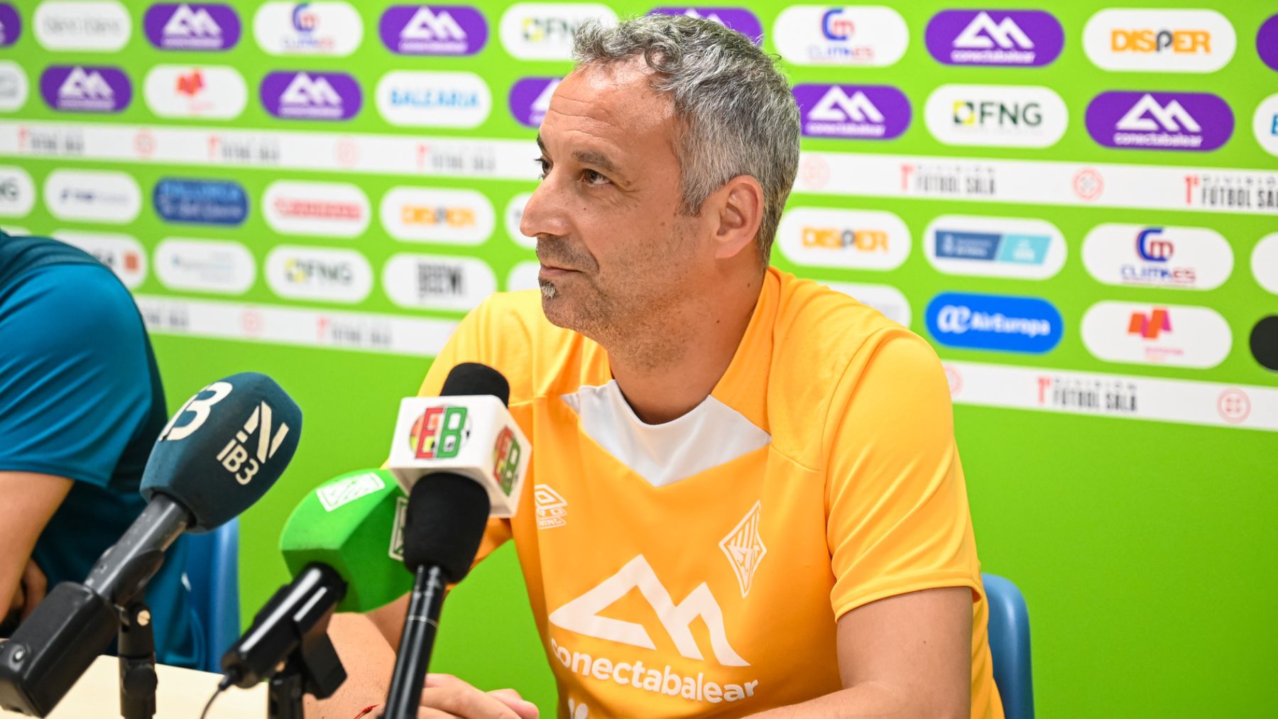 Vadillo, en la rueda de prensa.