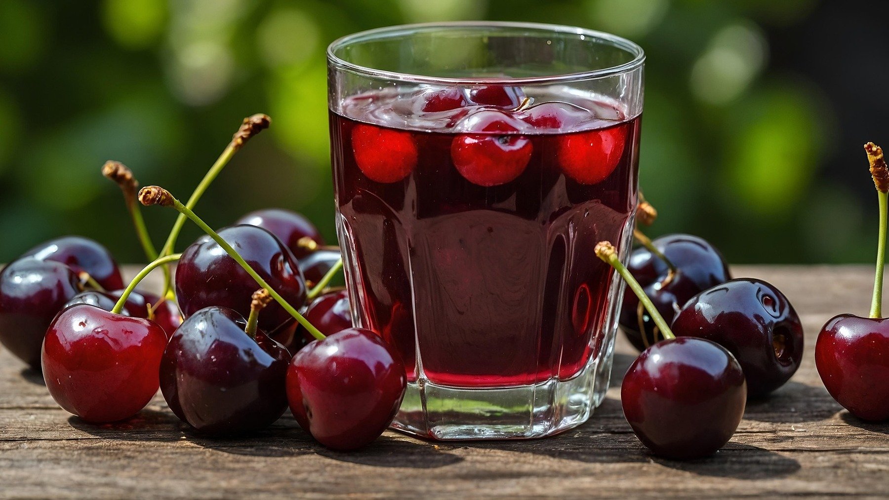 Zumo de cereza.
