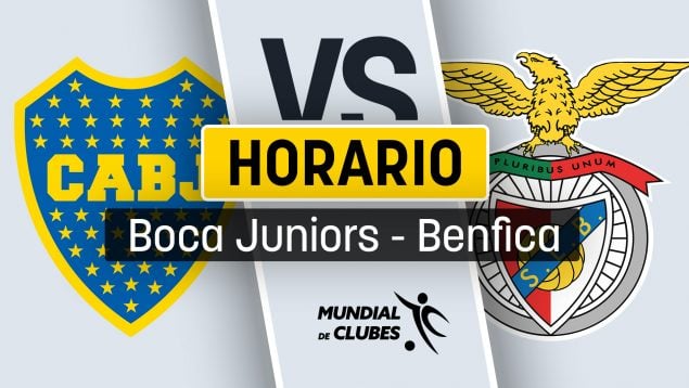 Boca Benfica horario