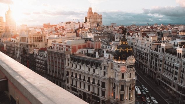 Rascacielos en Madrid