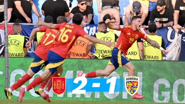 España sub-21, Rumanía