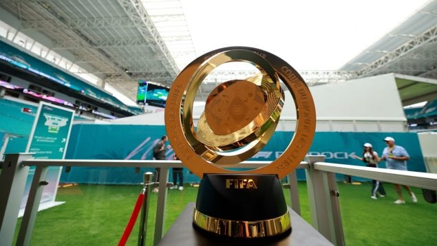 trofeo Mundial de Clubes inauguración