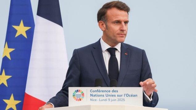 Macron Israel Irán
