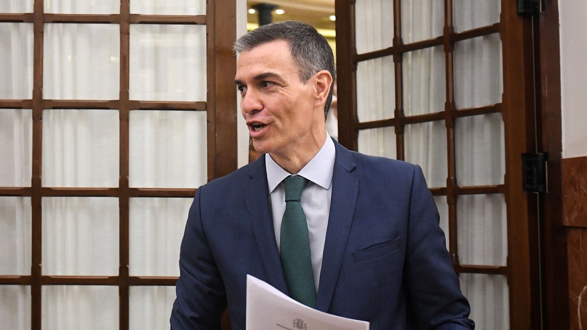 Pedro Sánchez, presidente del Gobierno.