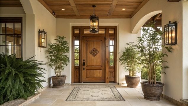 Puerta, entrada casa, Feng Shui, energía