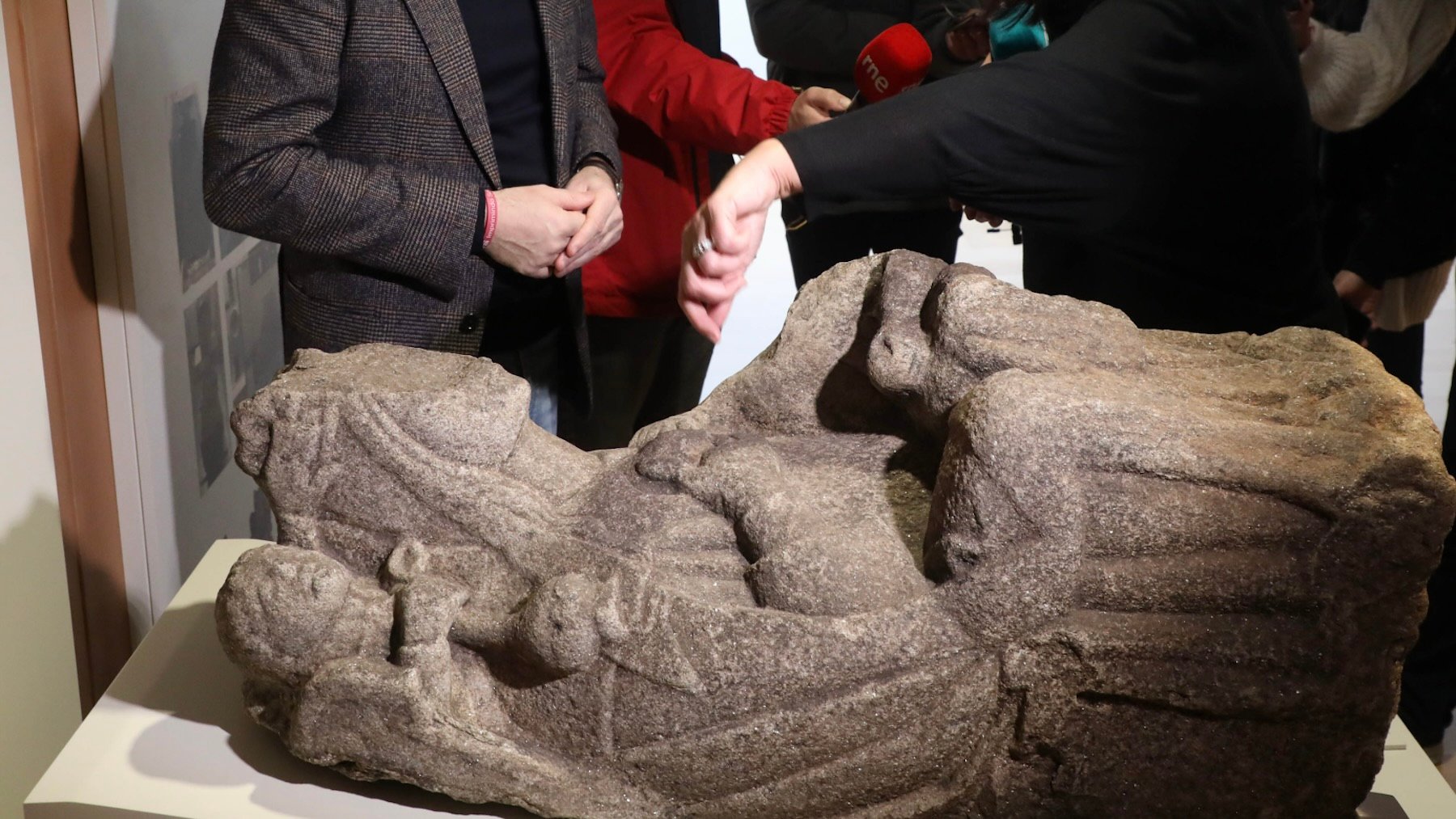 La figura denominada como ‘Virgen de la Leche de Santa María de Conxo’. Imagen: Xunta de Galicia.