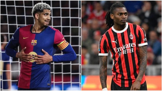 Milan Leao Barça Araujo