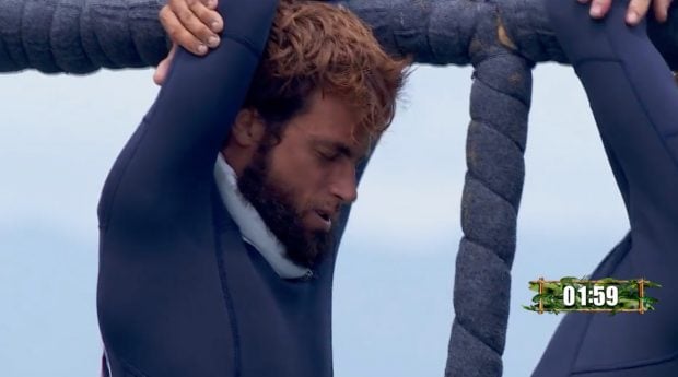 Montoya en 'Supervivientes 2025'. (Mediaset)