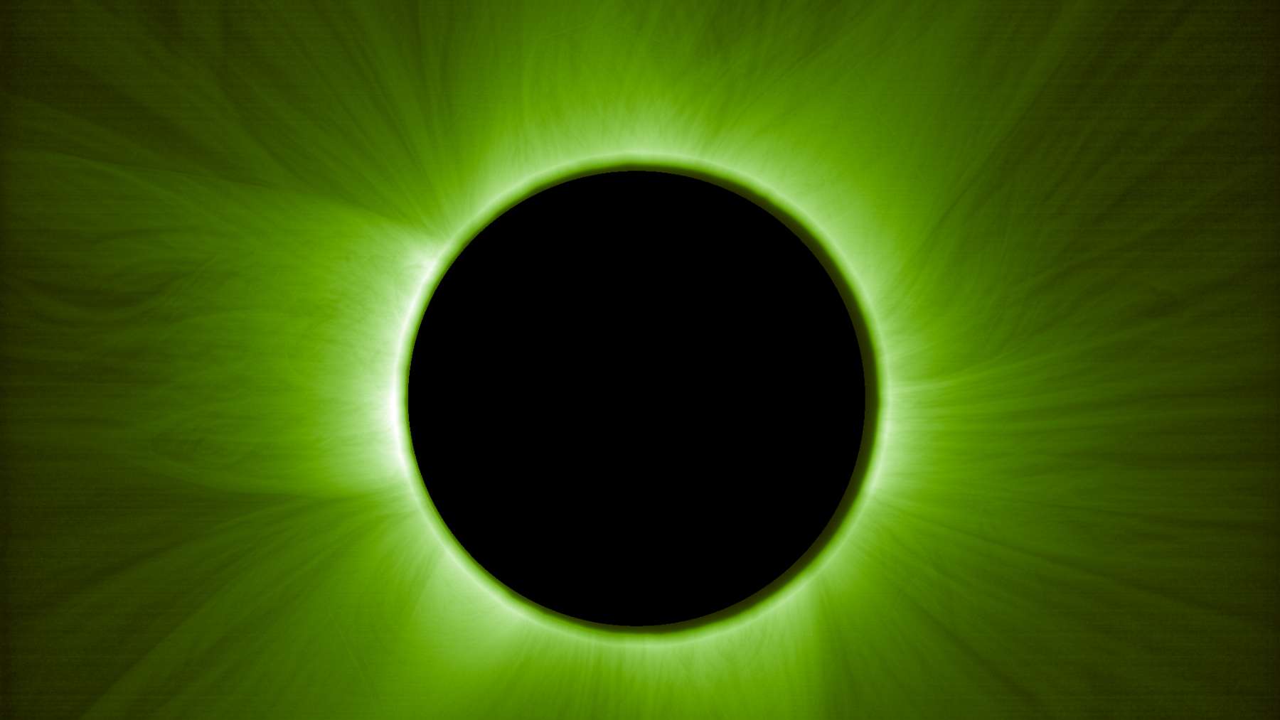 Imagen de la corona solar captada por la misión Pro-3.