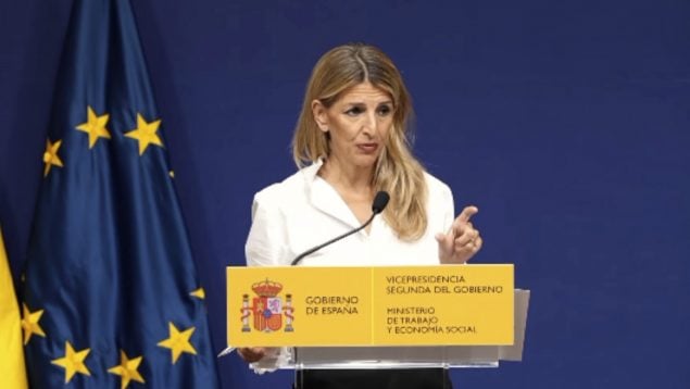 Yolanda Díaz Pedro Sánchez