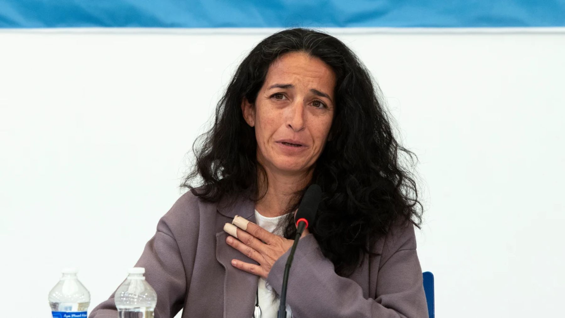 La madre del niño asesinado Gabriel Cruz.