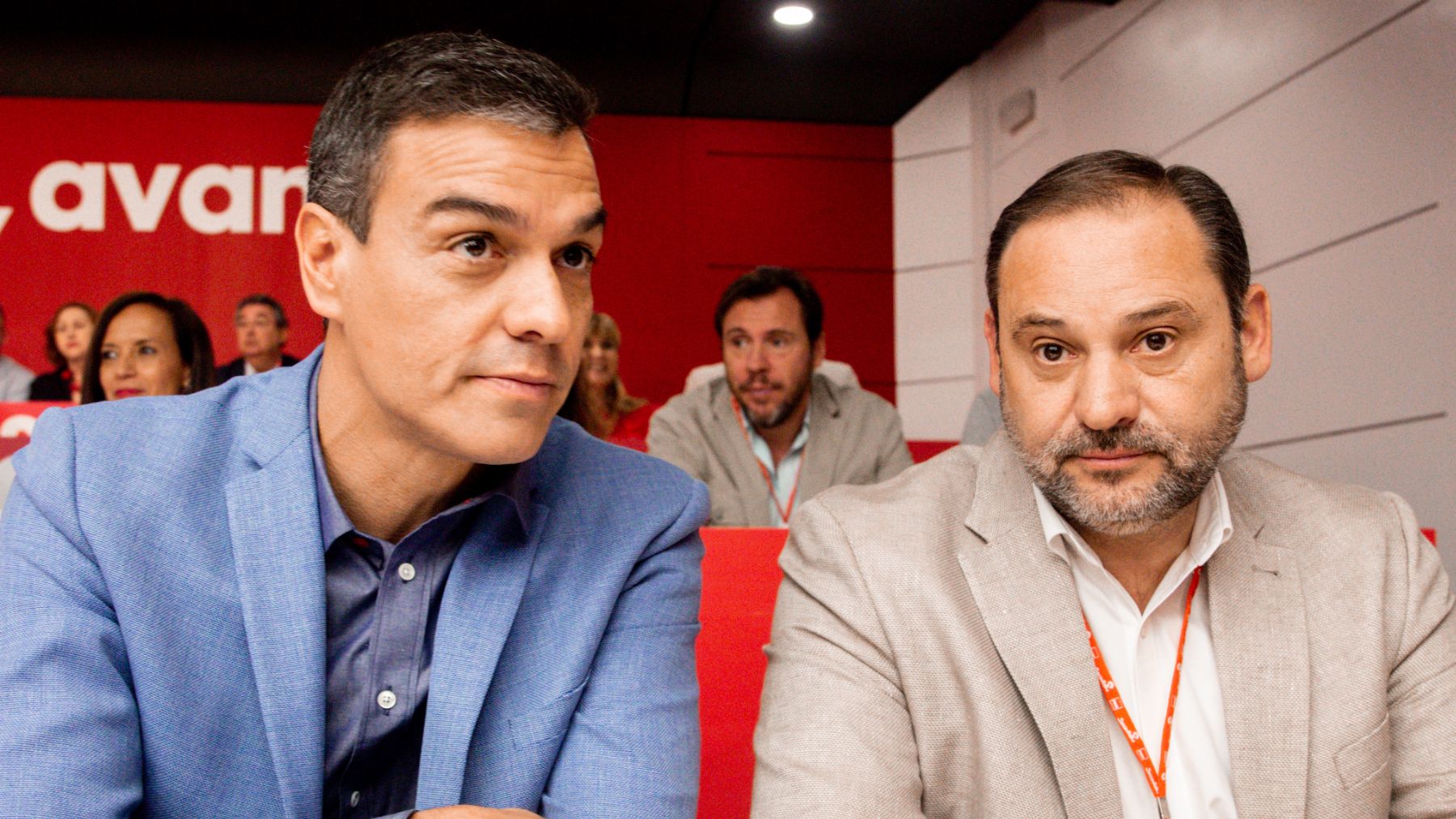 Pedro Sánchez y José Luis Ábalos. (EP)