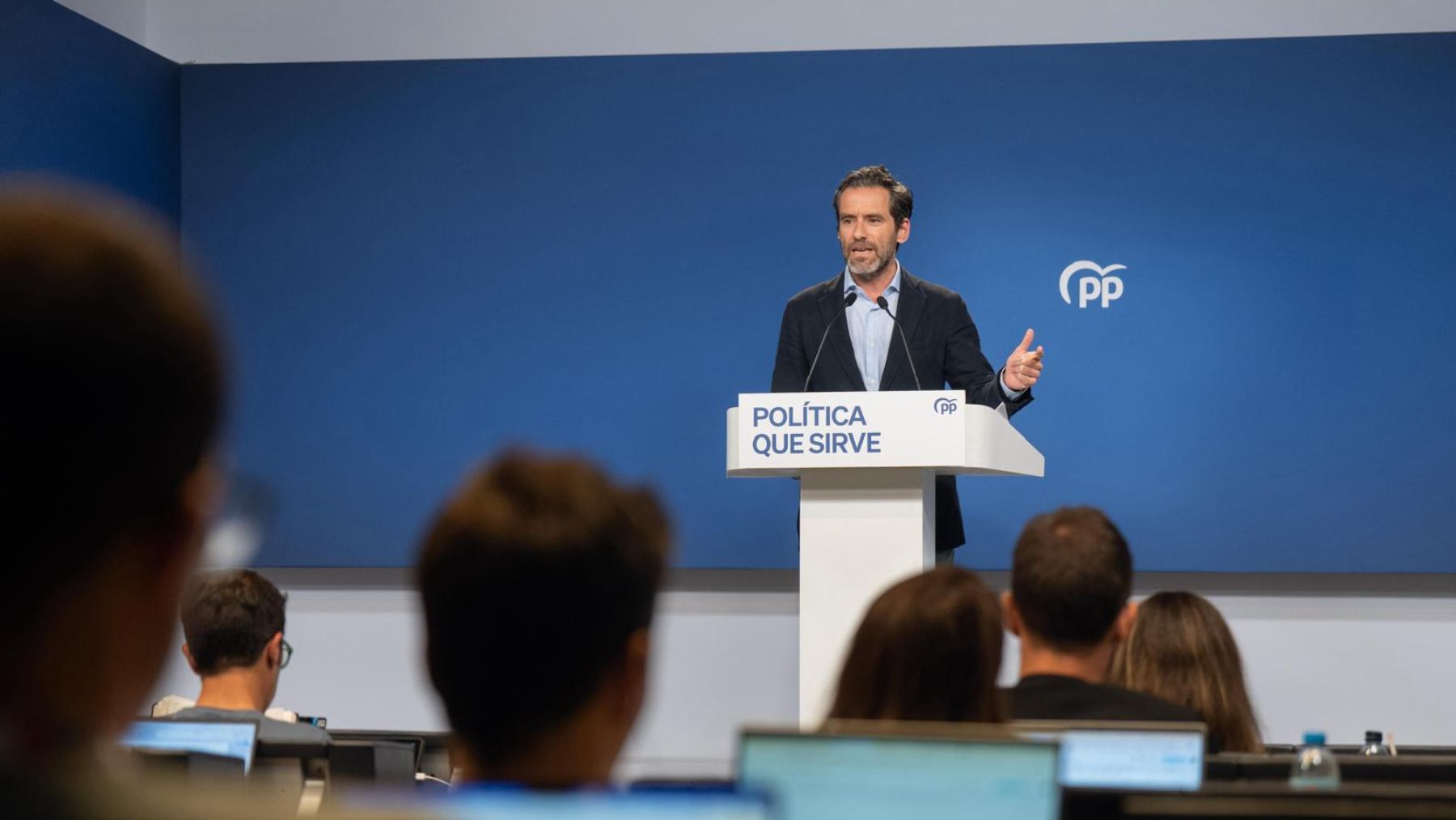 Borja Sémper, portavoz nacional del PP. (PP)
