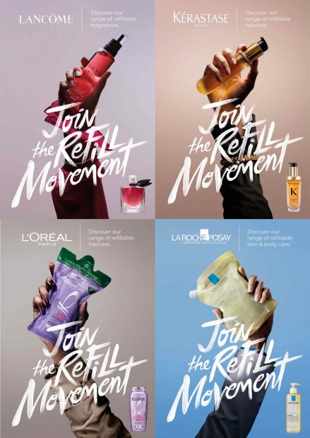 L'Oréal Groupe lanza a nivel global la campaña Join the Refill Movement.