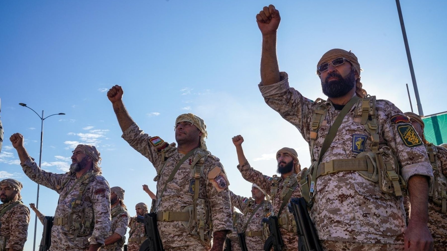Miembros de la guardia revolucionaria iraní. (EP)
