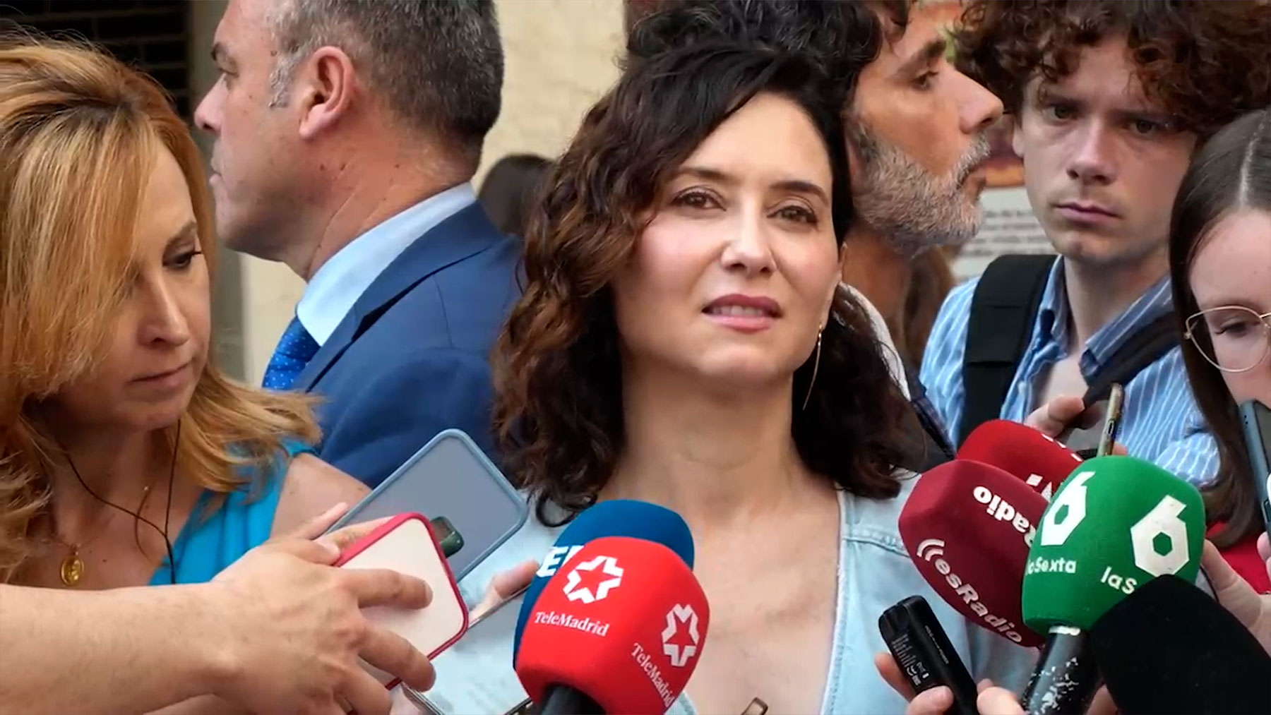 Isabel Díaz Ayuso, presidenta de la Comunidad de Madrid.