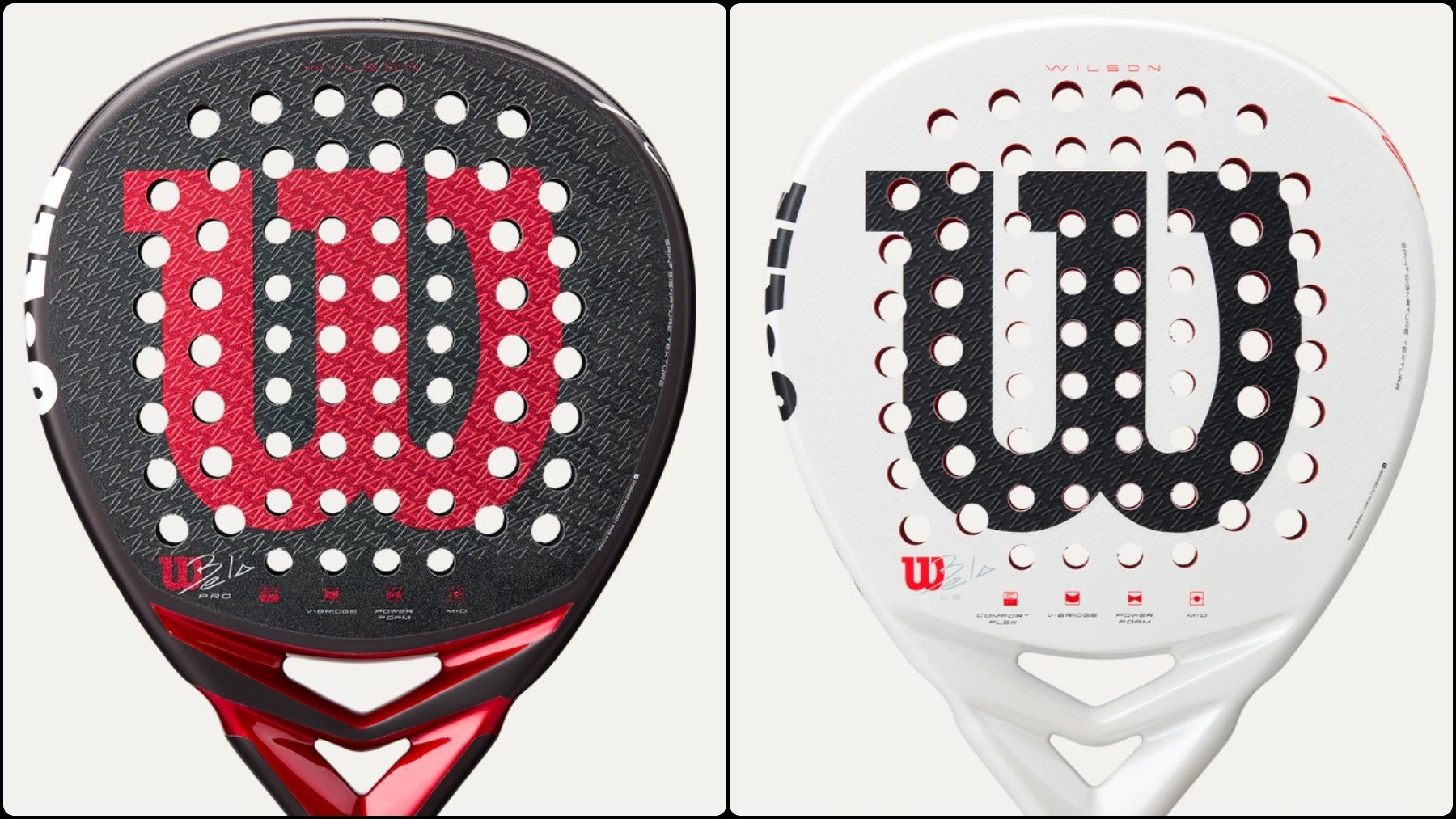 Así es la nueva gama Wilson Bela v3 de Fernando Belasteguín. (wilson.com)